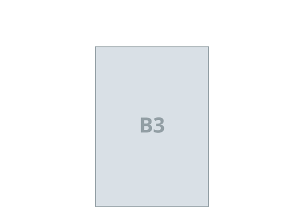 Pola B3 - Premium: 500x350 mm