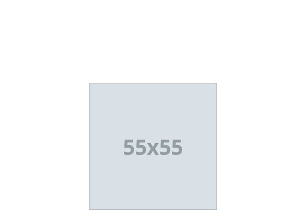 Posjetnica - Standard: 55x55 mm (D54)